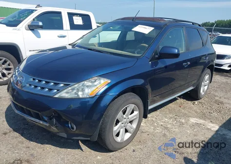 2007 Nissan Murano Sl/Se/S z USA, uszkodzony, nr VIN JN8AZ08W57W629185